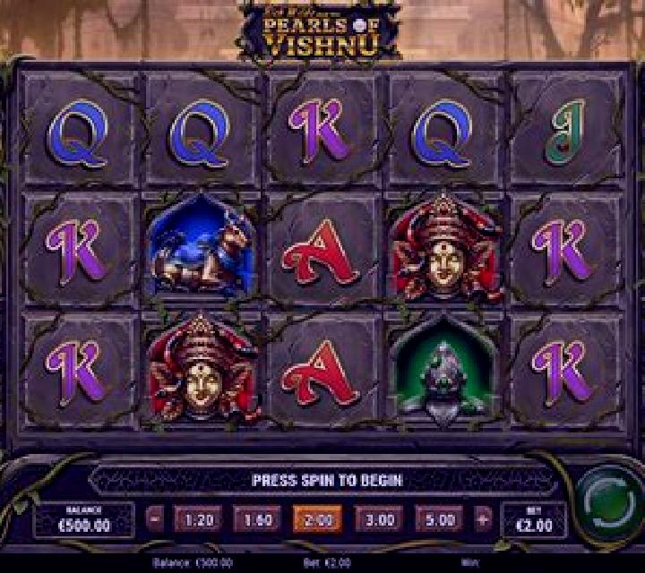 Rich Wilde and the Pearls of Vishnu slot machine