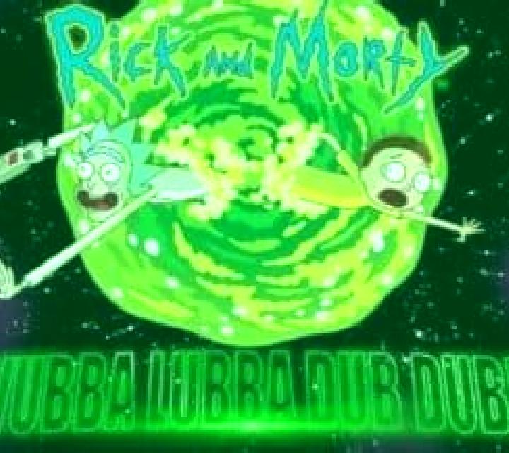 Rick and Morty Wubba Lubba Dub Dub slot machine