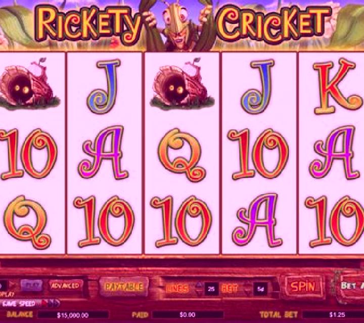Rickety Cricket slot game