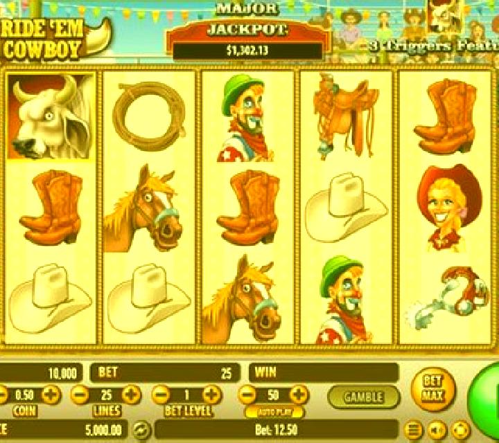 Ride em Cowboy slot machine