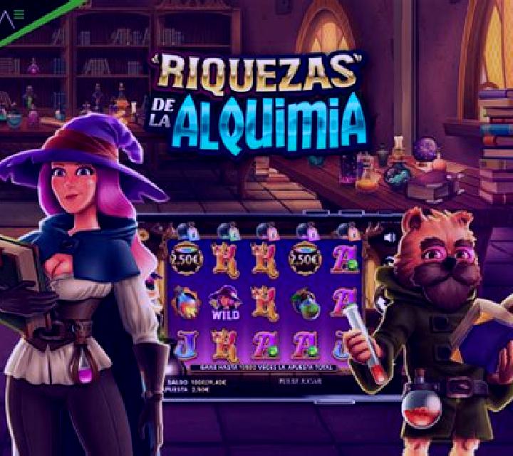 Riquezas da Alquimia online slot