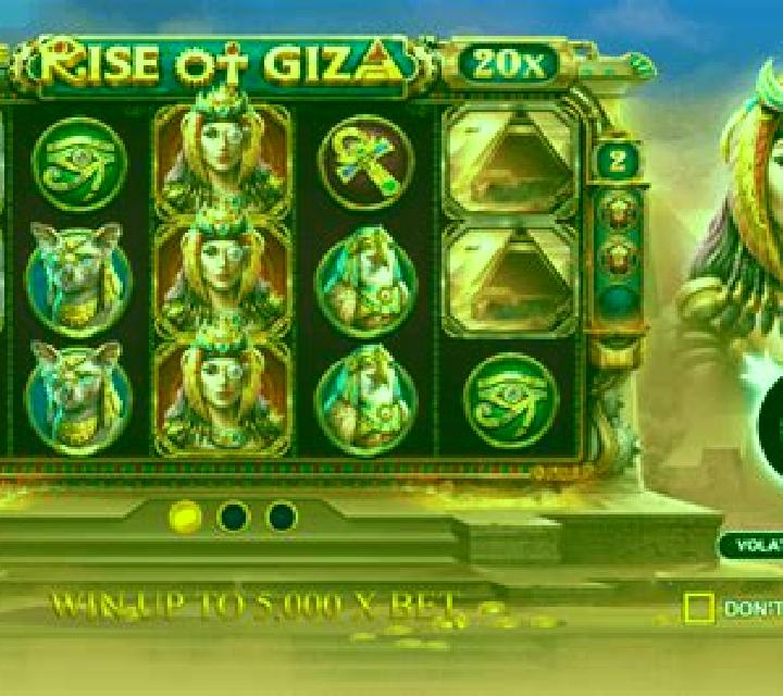 Rise of Giza PowerNudge slot machine