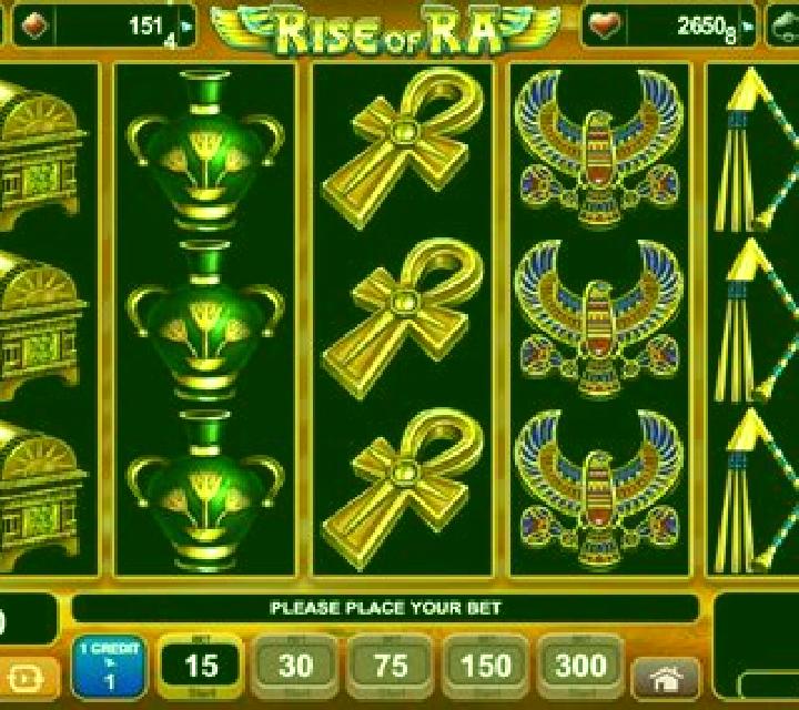 Rise of Ra Progressive Jackpot slot machine