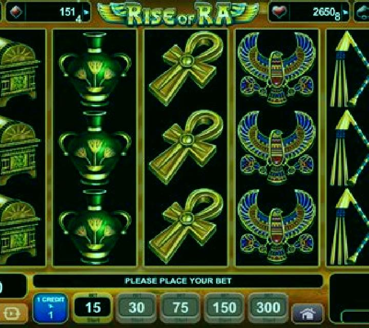 Rise of Ra slot game