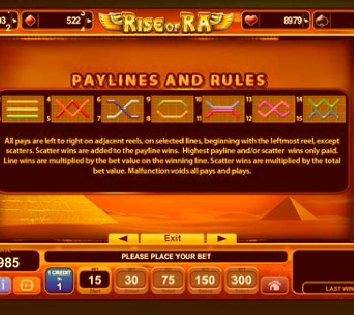 Rise of Ra slot