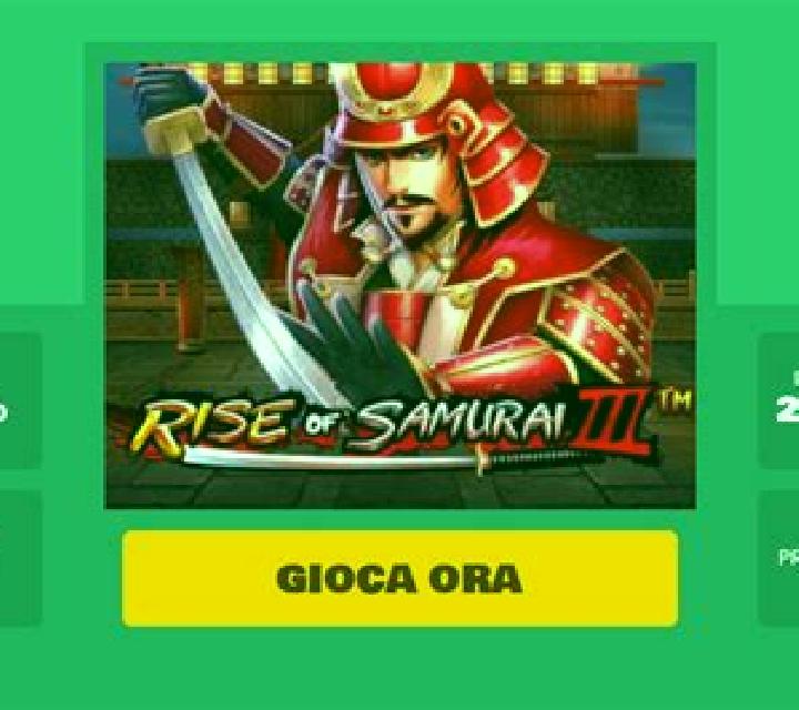 Rise of Samurai III slot machine