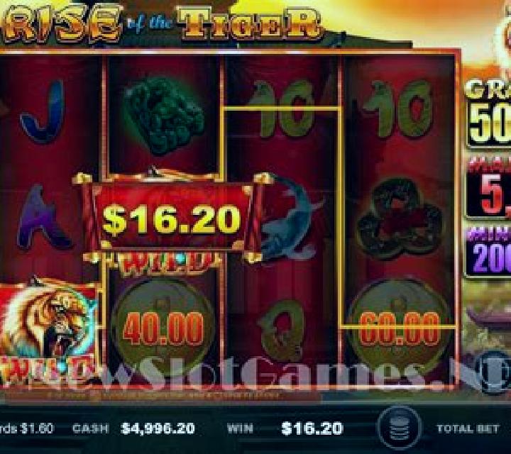 Rise of the Tiger slot machine