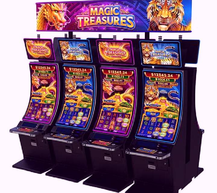 Rising Treasures slot machine