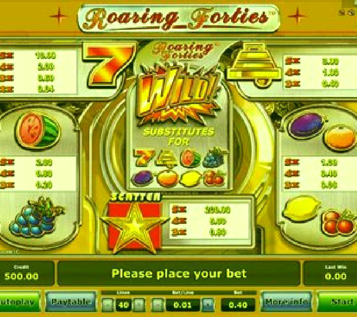 Roaring Forties slot game