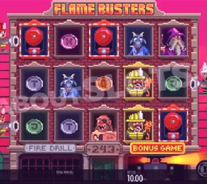 Roasty McFry and the Flame Busters slot game