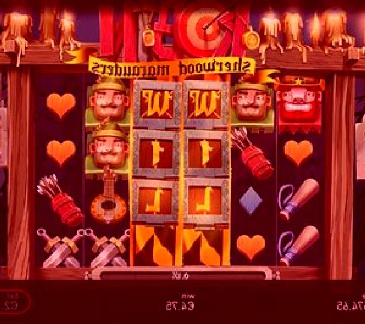 Robin Sherwood Marauders slot machine