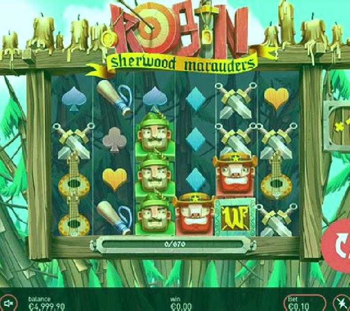 Robin Sherwood Marauders slot