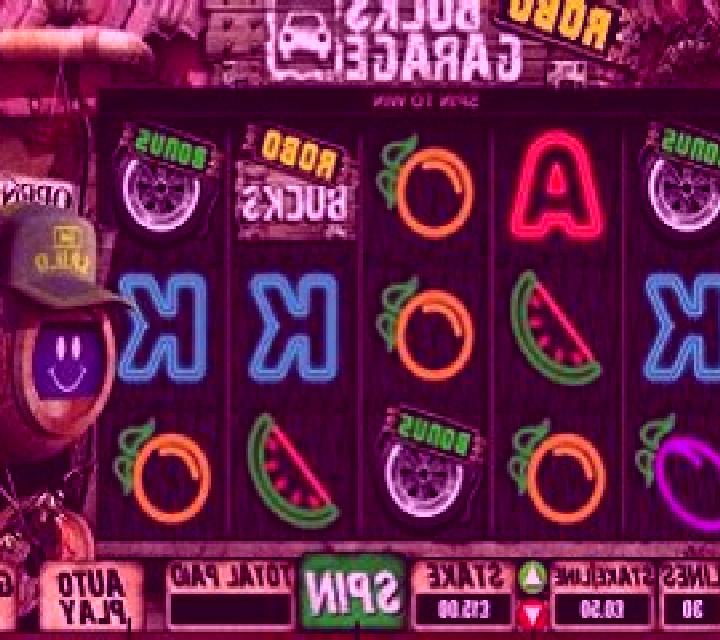 Robo Bucks Garage slot