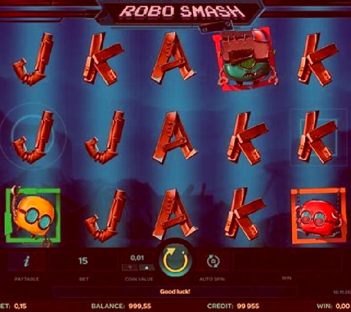 Robo Smash slot machine