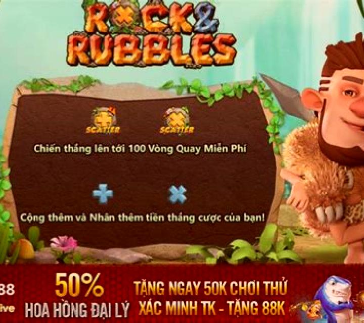 Rock and Rubbles slot game
