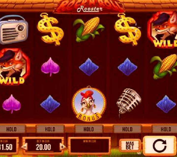 Rock n Roll Rooster slot game