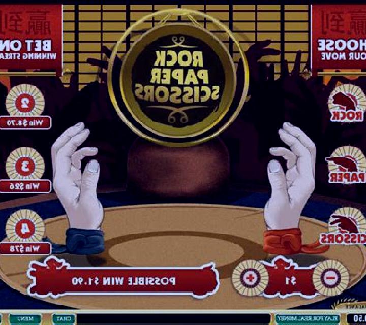Rock Paper Scissors (Playtech) slot machine