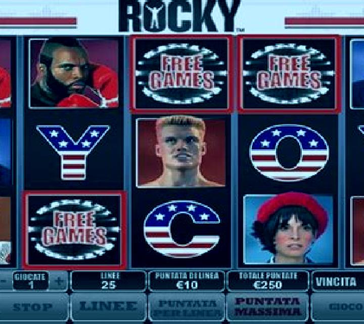 Rocky (Playtech) slot game
