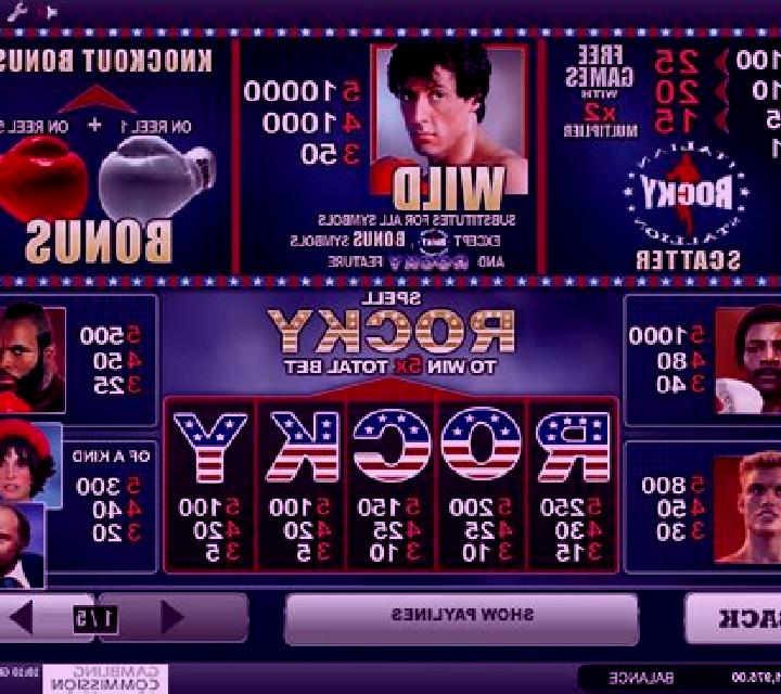 Rocky Scratch (Playtech) slot machine