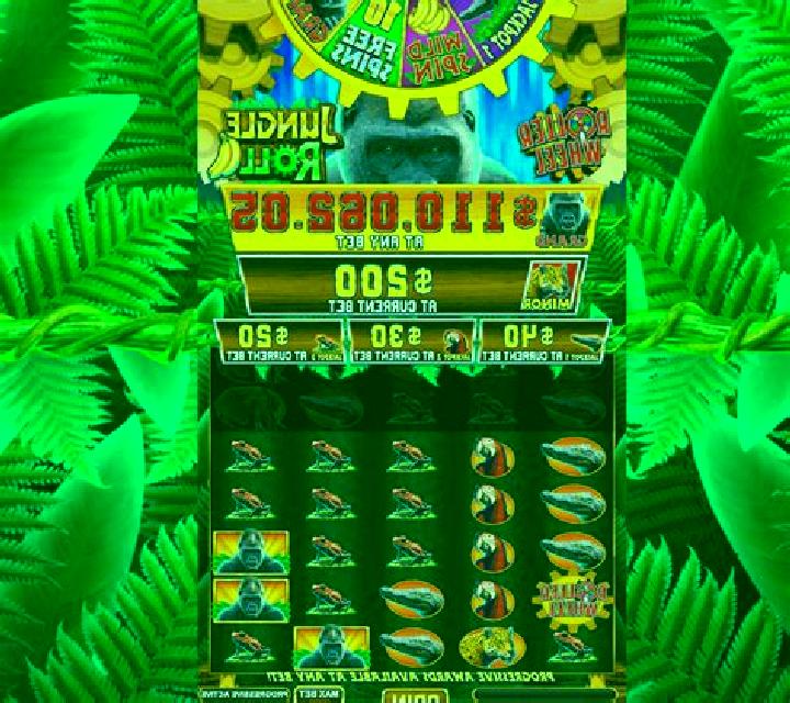 Roller Wheel Jungle Roll online slot