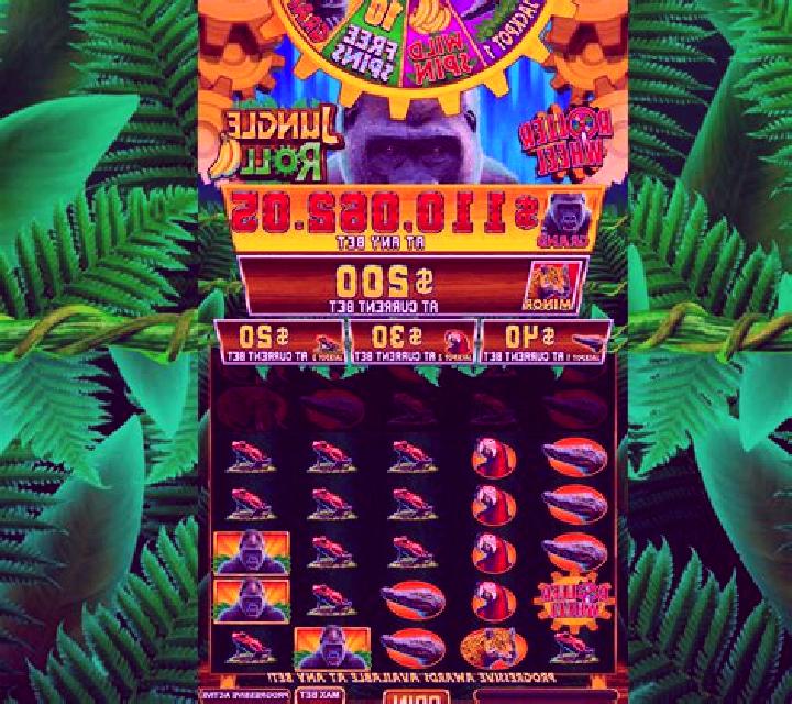 Roller Wheel Jungle Roll slot game