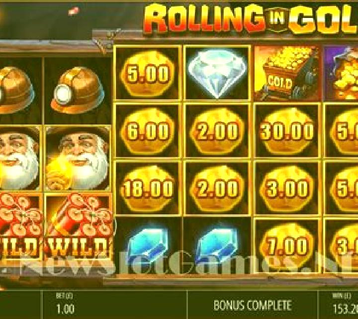 Rolling in Gold slot machine