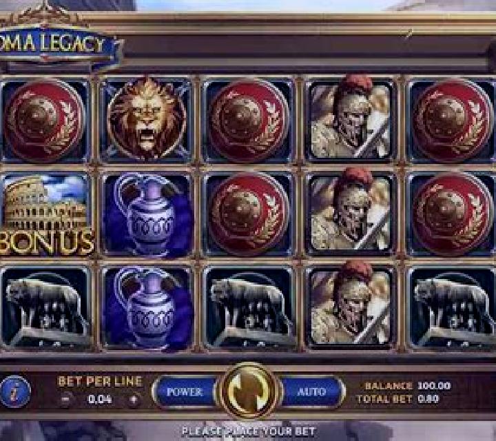 Roma Legacy slot machine