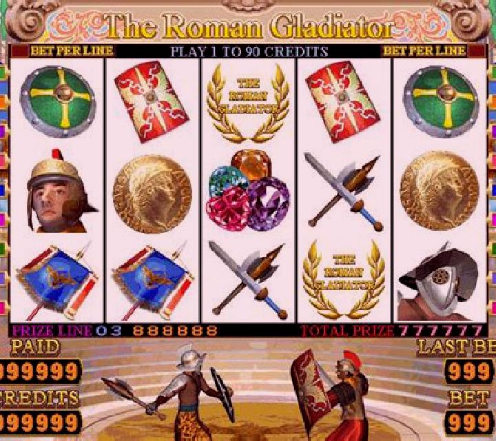 Roman Gladiator slot machine