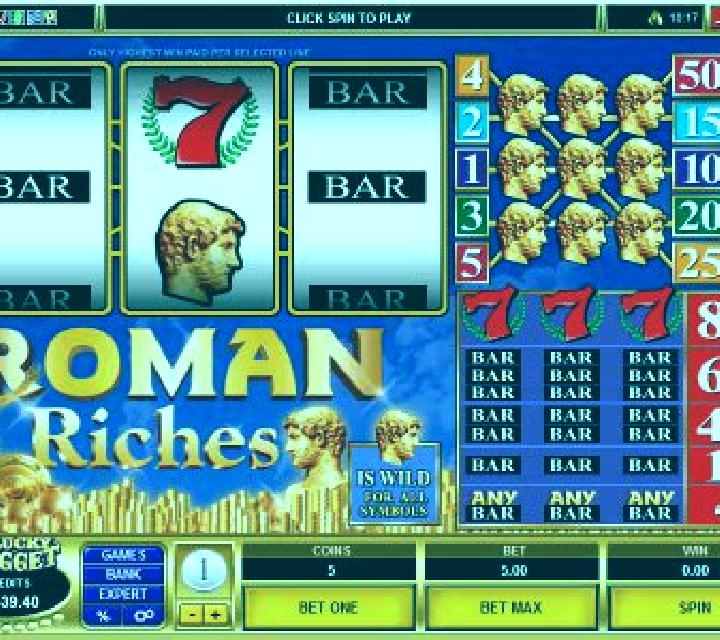 Roman Riches slot machine
