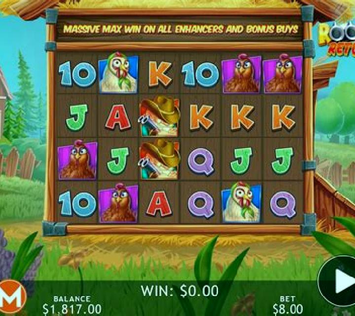 Rooster Returns slot machine