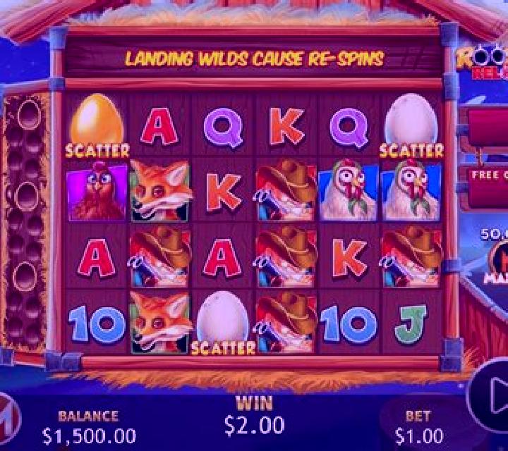 Rooster s Reloaded slot game
