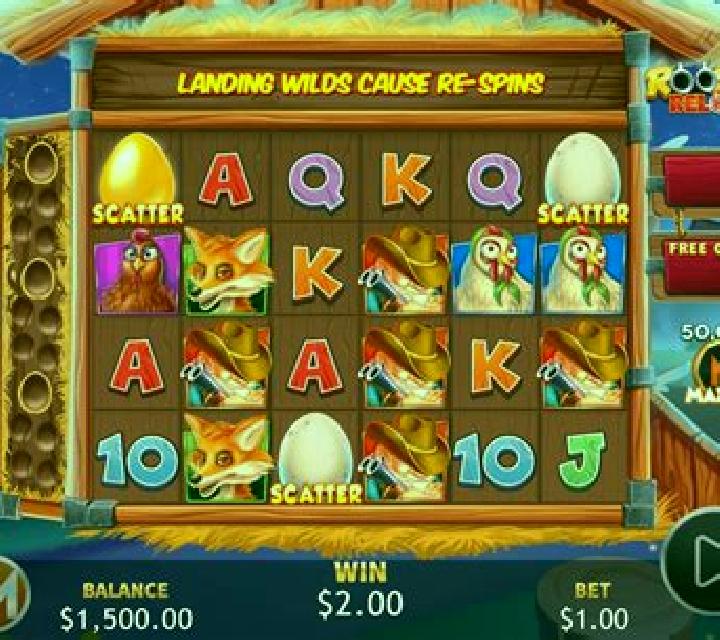 Rooster s Reloaded slot machine