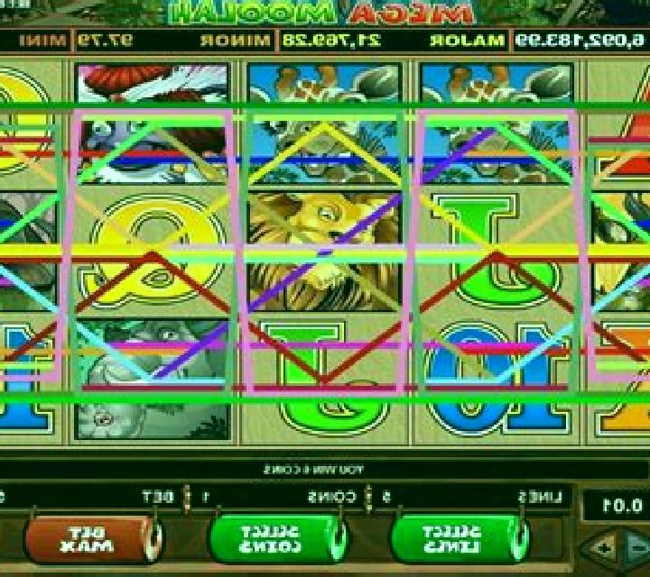 Roulette Mega Moolah slot game