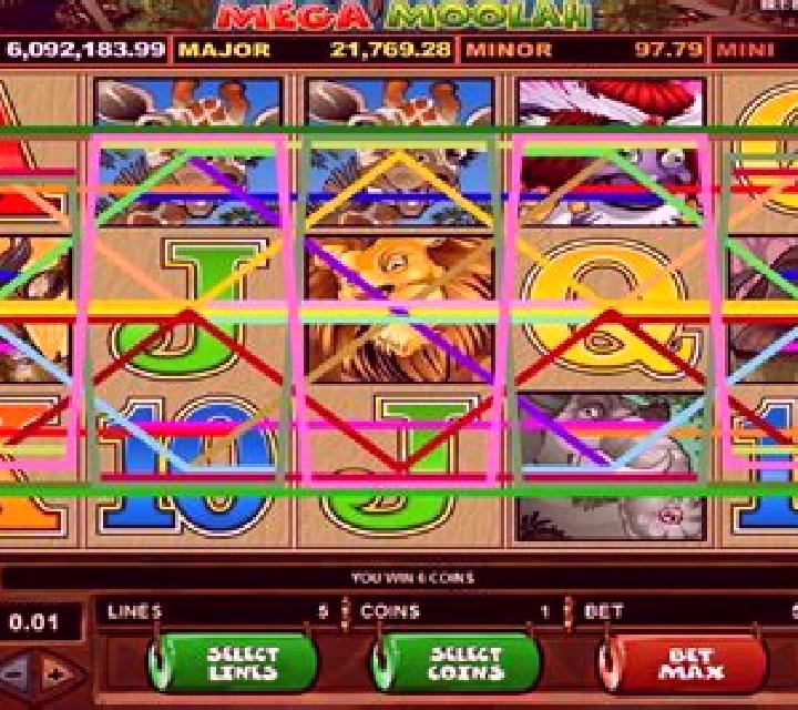 Roulette Mega Moolah slot