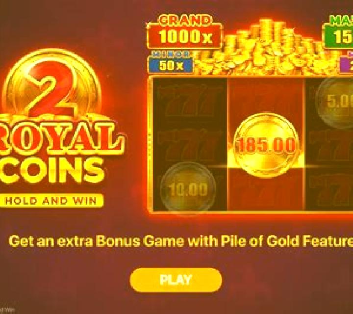 Royal Coins Hold and Win slot game