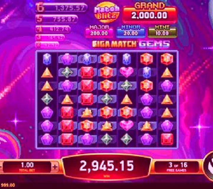 Royal Gems Match slot machine