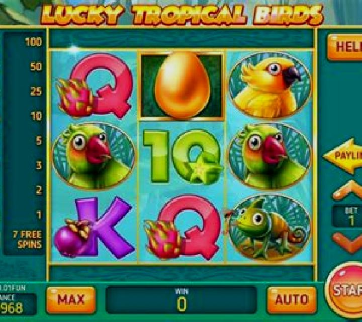 Royal Rio Birds (Pull Tabs) slot machine