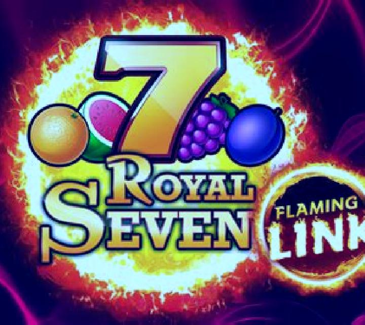Royal Seven Flaming Link slot game