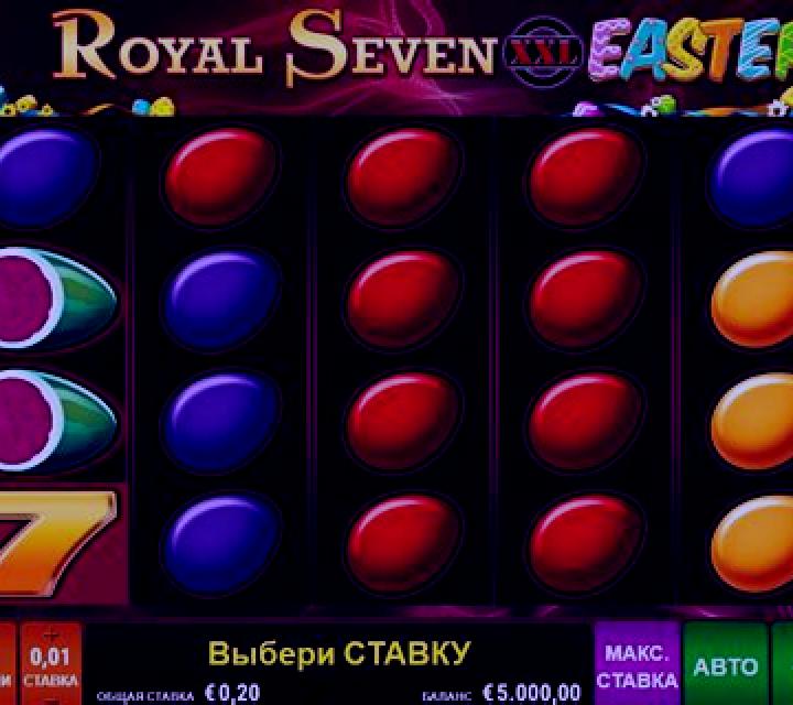 Royal Seven XXL Easter Egg slot game