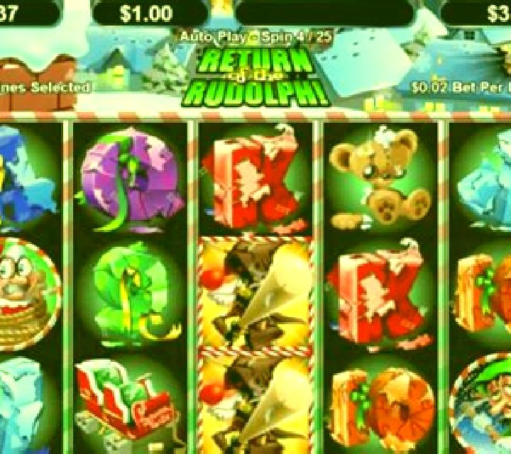 Rudolph slot machine