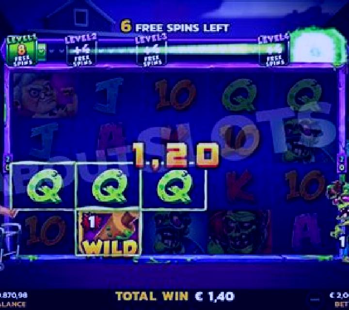 Run Away! Zombies slot game