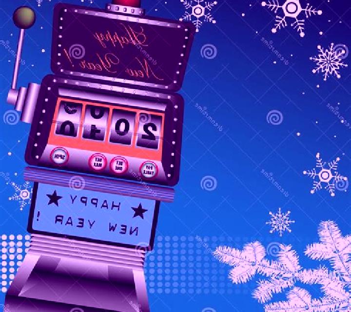 Russian New Year slot machine