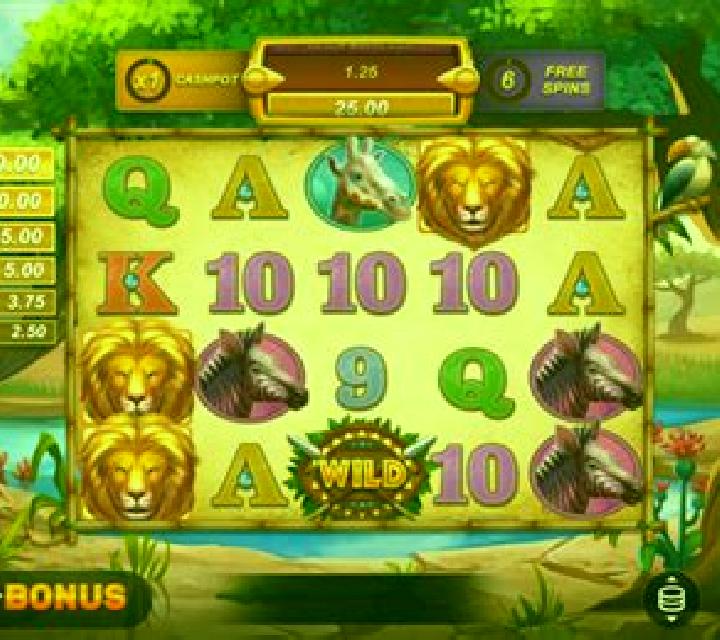 Safari Chase Hit n Roll slot