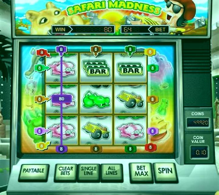 Safari Madness slot machine