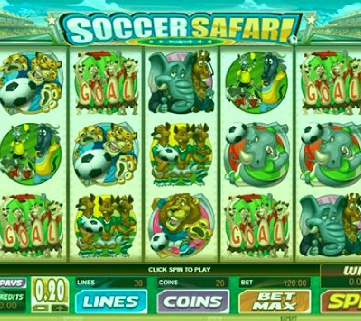 Safari Soccer slot game