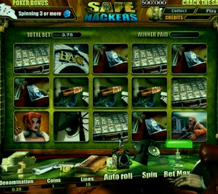 Safe Hackers slot game
