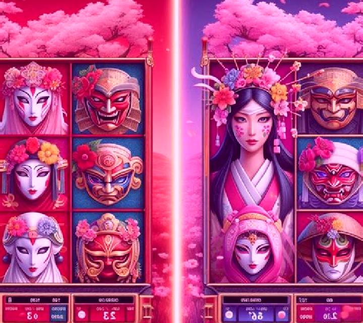 Sakura Masks slot machine