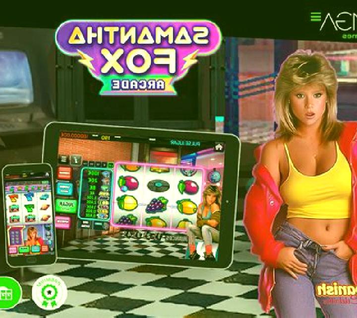 Samantha Fox Arcade slot game