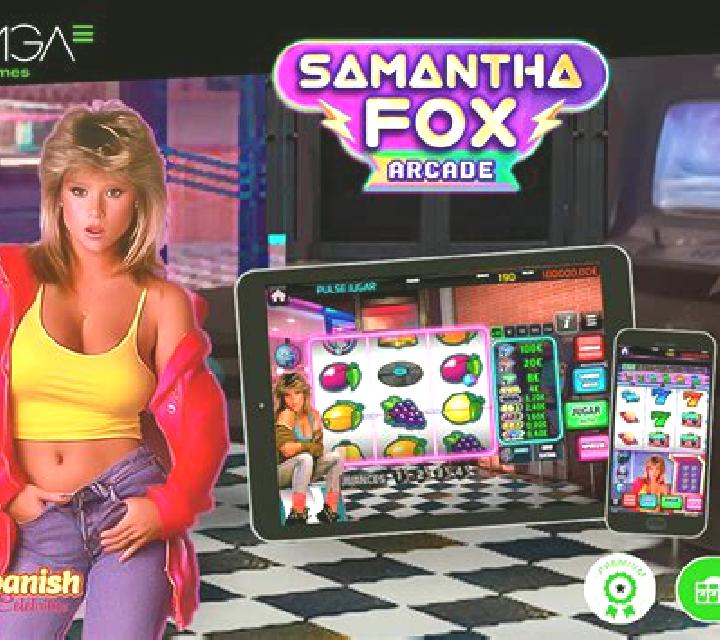 Samantha Fox Arcade slot machine