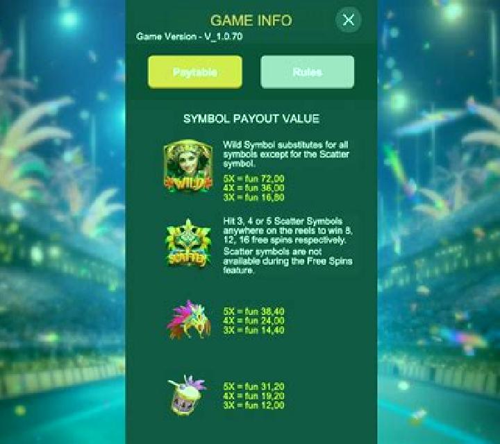 Samba Fiesta slot machine